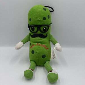 Fiesta Toys Mr. Pickle with Mustache and Glasses 11" Plush